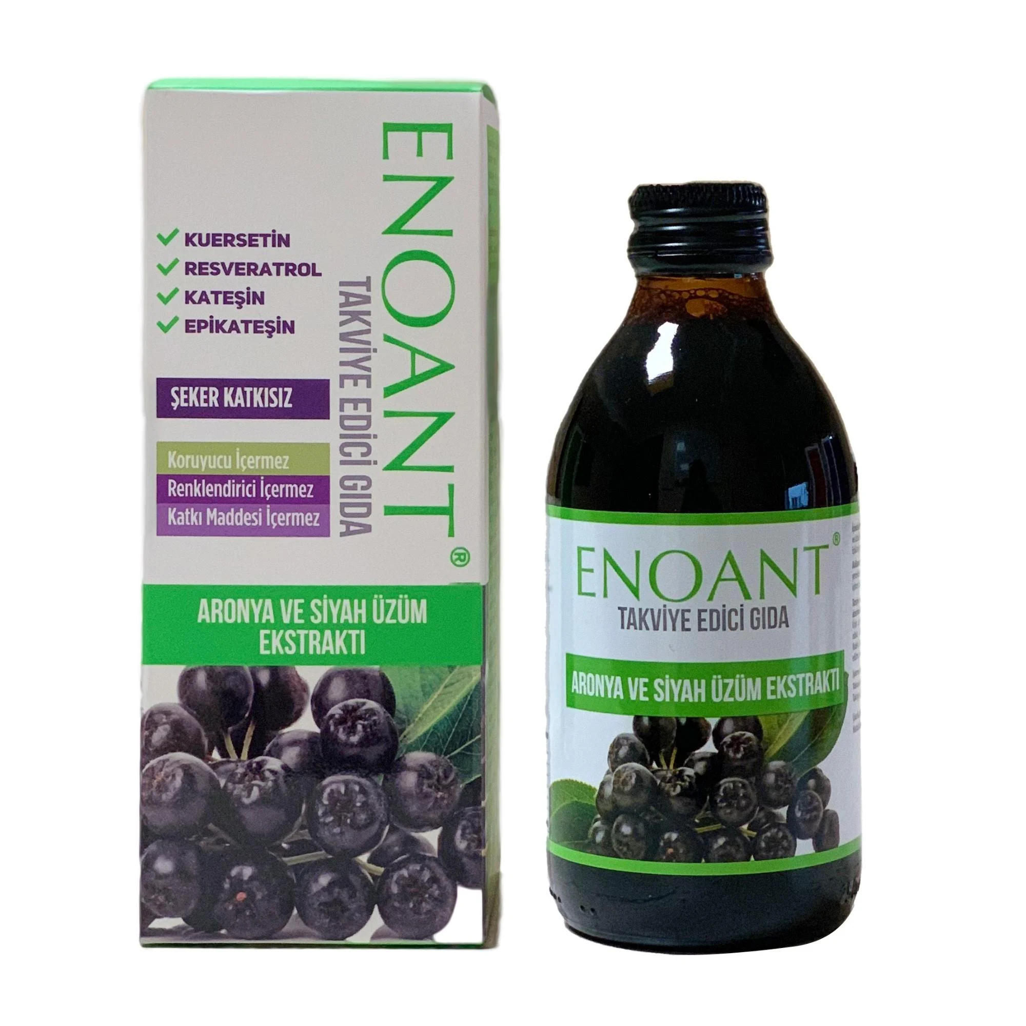 Enoant Aronya ve Siyah üzüm Ekstraktı 250 ml