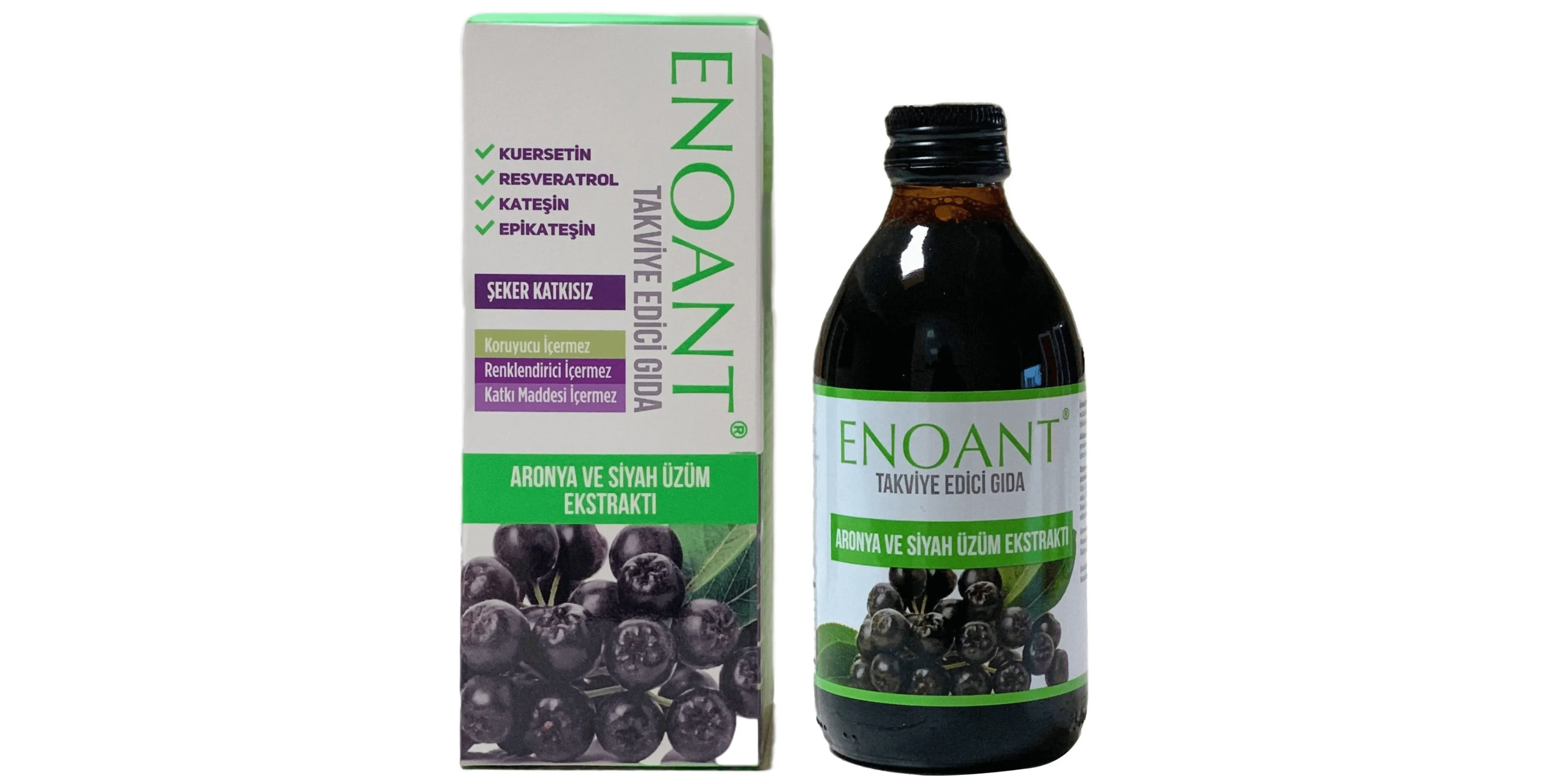 Enoant Aronya ve Siyah üzüm Ekstraktı 250 ml